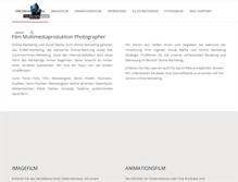 Tablet Screenshot of houseofmedia.ch